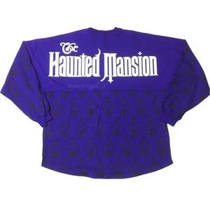NWT Medium Haunted Mansion Wallpaper Spirit Jersey